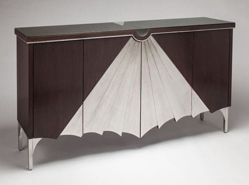 Shadow Silver Console Cabinet